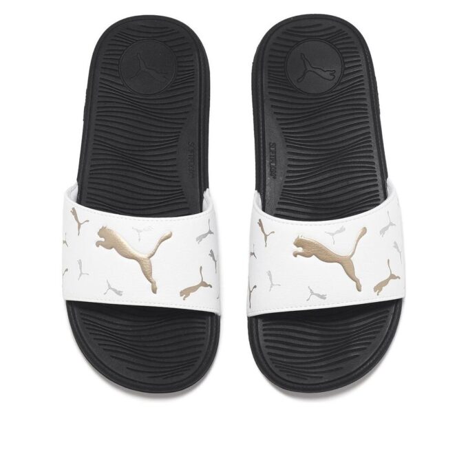 (WMNS) Cool Cat 2.0 Slides «Toss White Team Gold»