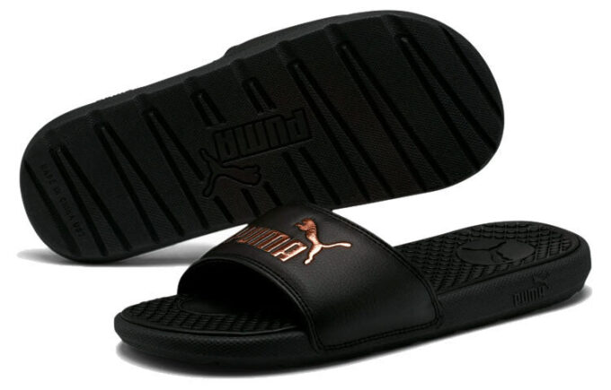 (WMNS) Cool Cat Slide «Svart roségull»