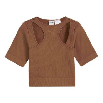 (WMNS) Dare To Muted Motion T-skjorte «Brun»