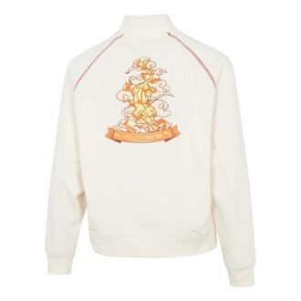 (WMNS) Das Cc Graphic Half-Zip Genser «Hvit»