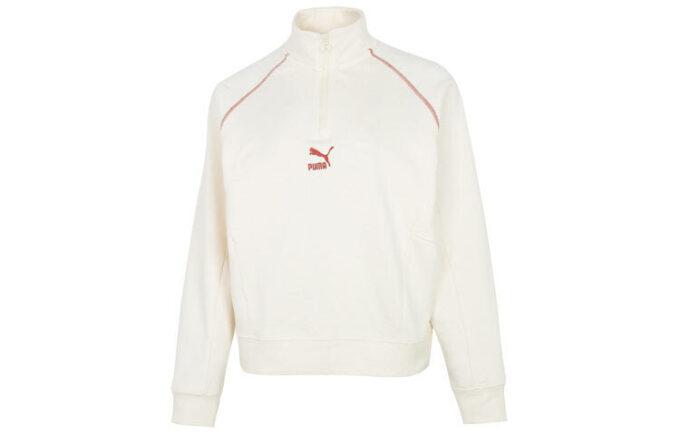(WMNS) Das Cc Graphic Half-Zip Genser «Hvit»