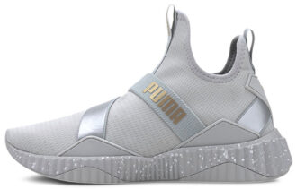 (WMNS) Defy Mid Metal «High Rise Silver»