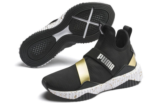 (WMNS) Defy Mid Metal «Svart gull»