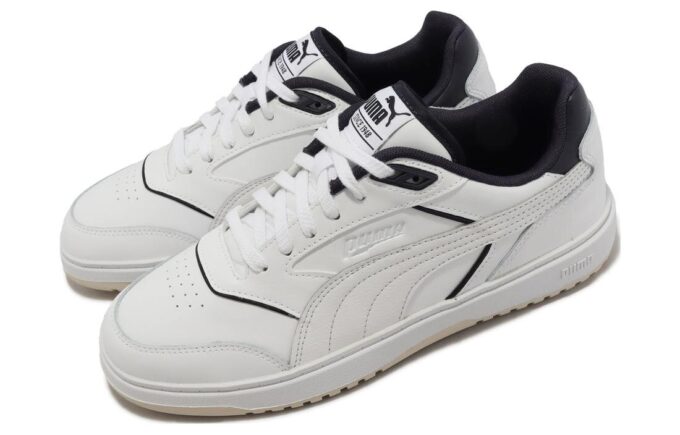 (WMNS) Doublecourt «Hvit Ny Marine»