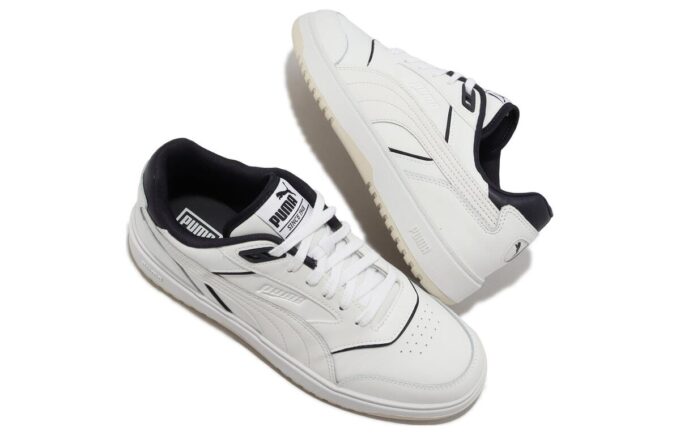 (WMNS) Doublecourt «Hvit Ny Marine»
