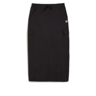 (WMNS) DOWNTOWN Cargo Midiskjørt «Svart»