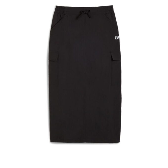 (WMNS) DOWNTOWN Cargo Midiskjørt «Svart»