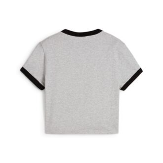 (WMNS) DOWNTOWN Graphic Baby T-skjorte «Grå»