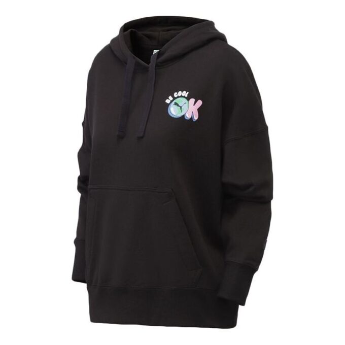 (WMNS) Downtown Graphic Hettegenser «Svart Blå Rosa»