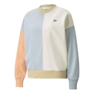 (WMNS) Downtown Oversized Genser med rund hals, hvit