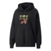 (WMNS) Downtown Oversized Graphic Hoodie «Svart»
