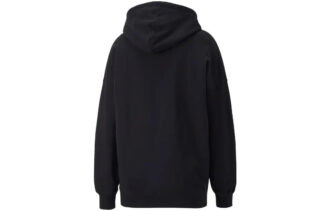 (WMNS) Downtown Oversized Graphic Hoodie «Svart»