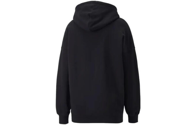 (WMNS) Downtown Oversized Graphic Hoodie «Svart»