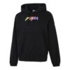 (WMNS) Downtown Printing Logo Hettegenser Svart