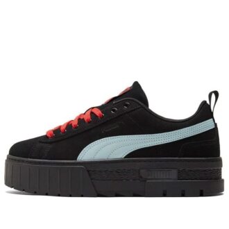 (WMNS) Dua Lipa x Mayze Suede «Black Blue Glow»