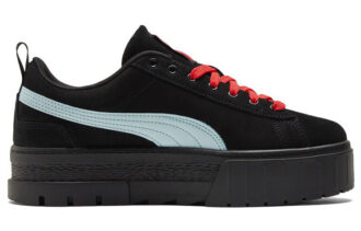 (WMNS) Dua Lipa x Mayze Suede «Black Blue Glow»