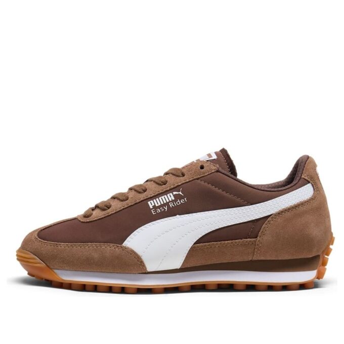 (WMNS) Easy Rider semsket skinn og nylon «Haute Coffee White Espresso Brown»