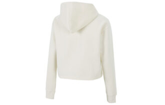 (WMNS) Essential Metallic Cropped Hettegenser «Beige»