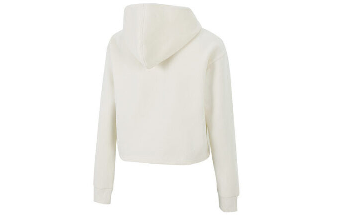 (WMNS) Essential Metallic Cropped Hettegenser «Beige»