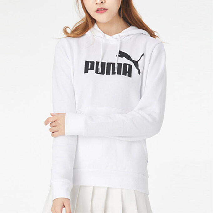 (WMNS) Essentials Hettegenser «Hvit Svart»