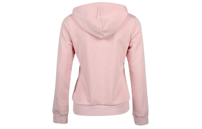 (WMNS) Essentials Logo Hettegenser «Rosa Hvit»