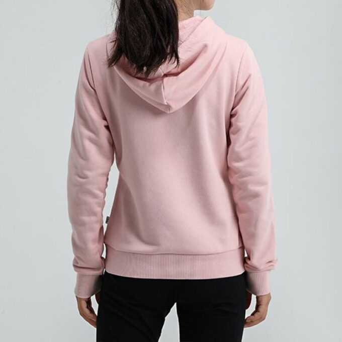 (WMNS) Essentials Logo Hettegenser «Rosa Hvit»