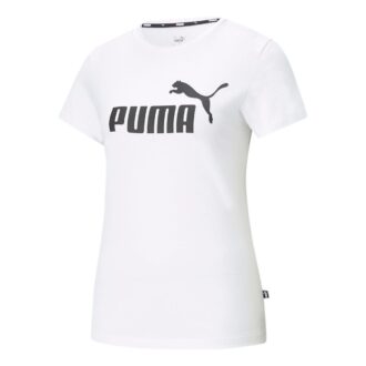 (WMNS) Essentials Logo T-skjorte «Hvit Svart»