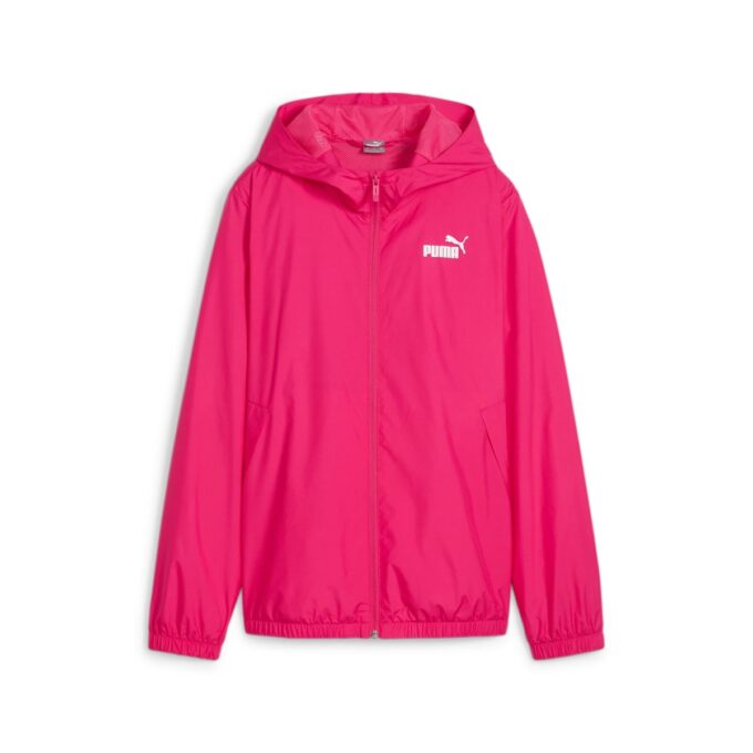 (WMNS) Essentials Solid Windbreaker Jakke «Hot Pink»