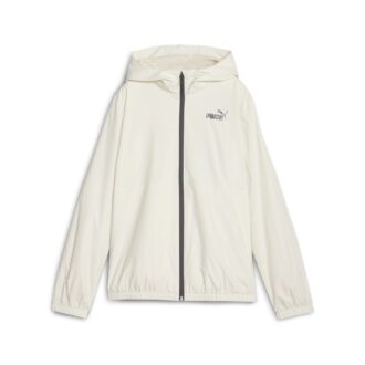 (WMNS) Essentials Solid Windbreaker Jakke «Hvit»