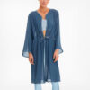 (WMNS) Exhale Power Mesh-kjole «Ensign Blue»