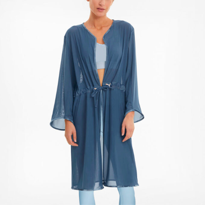 (WMNS) Exhale Power Mesh-kjole «Ensign Blue»