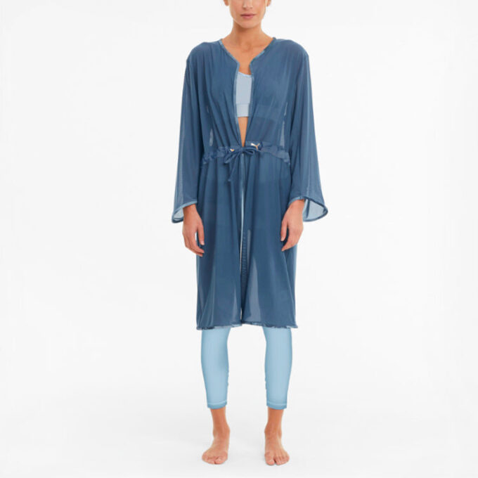(WMNS) Exhale Power Mesh-kjole «Ensign Blue»