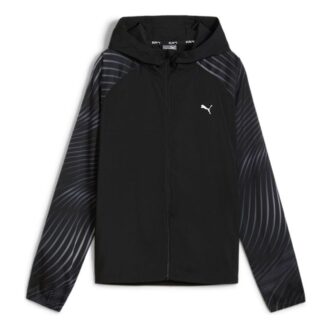 (WMNS) Favorite Velocity Printed Woven Running Jacket «Svart»