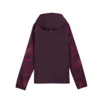 (WMNS) Favoritt Velocity Printed Woven Running Jacket «Midnight Plum»