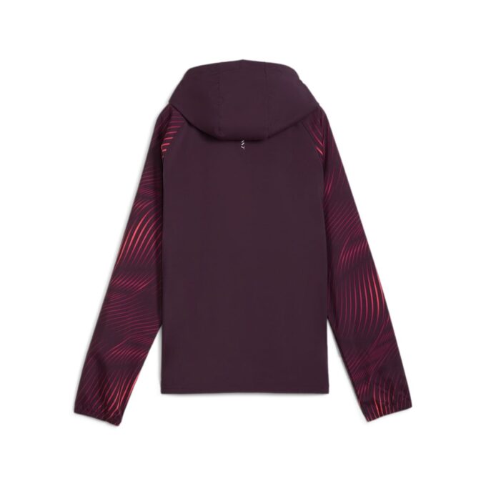 (WMNS) Favoritt Velocity Printed Woven Running Jacket «Midnight Plum»