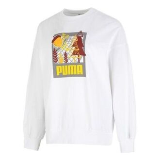 (WMNS) FF Bubble Sleeve Crew Neck Genser «Hvit»
