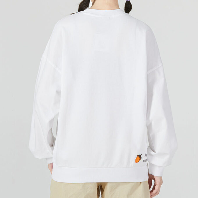 (WMNS) FF Bubble Sleeve Crew Neck Genser «Hvit»