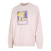 (WMNS) FF Bubble Sleeve Crew Neck Genser «Rosa»