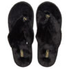 (WMNS) Fluff Flip Slide «Black Team Gold»