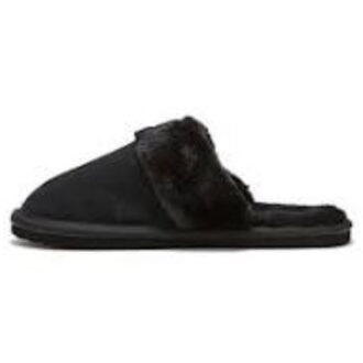 (WMNS) Fluff Mule BX Fur &laquo;Svart&raquo;