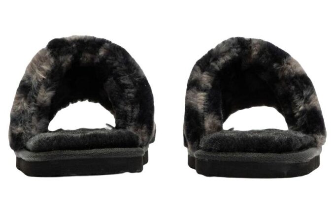 (WMNS) Fluff Remix Animal BX «Svartgrå»