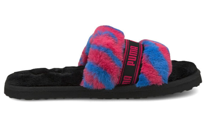 (WMNS) Fluff Slide &laquo;Vill – Rødbetlilla&raquo;
