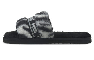 (WMNS) Fluff Slide «Wild – Svart»