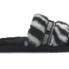 (WMNS) Fluff Slide «Wild – Svart»