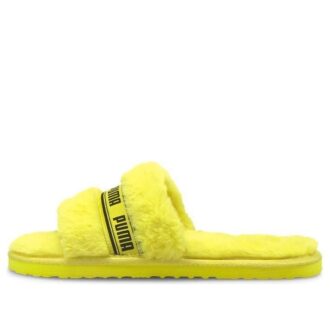 (WMNS) Fluff Slides «Fluo Yellow»