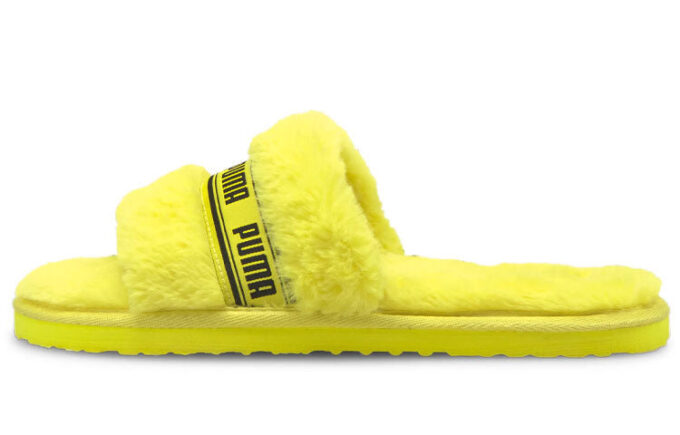 (WMNS) Fluff Slides «Fluo Yellow»