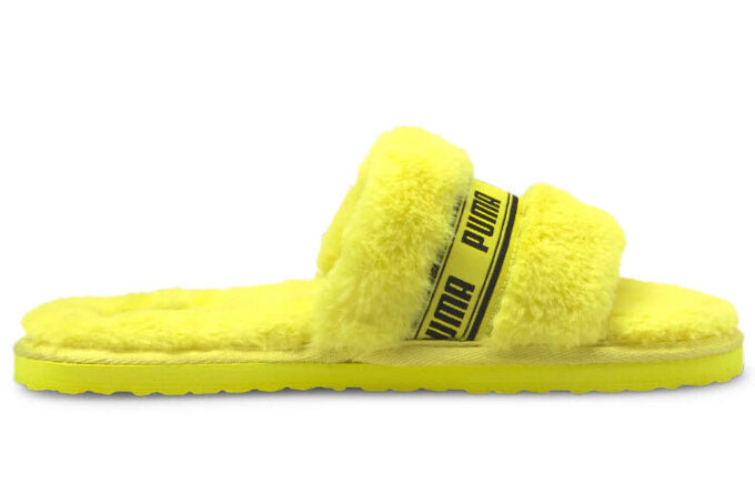 (WMNS) Fluff Slides «Fluo Yellow»