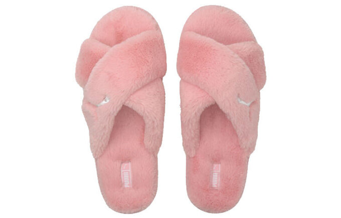 (WMNS) Fluff X Strap Slide «Lotus»