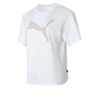 (WMNS) Grafisk Sport T-skjorte «Hvit Beige»