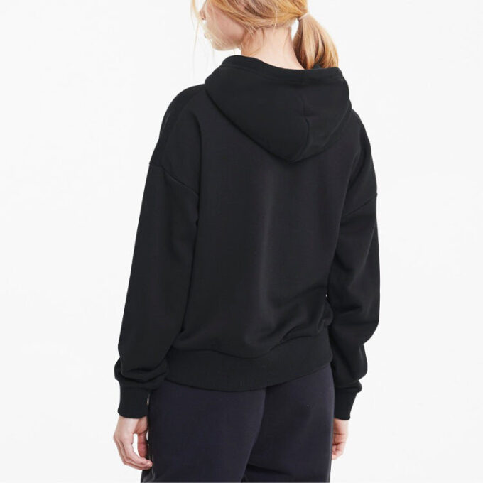 (WMNS) Hettegenser med lange ermer og varm passform, svart